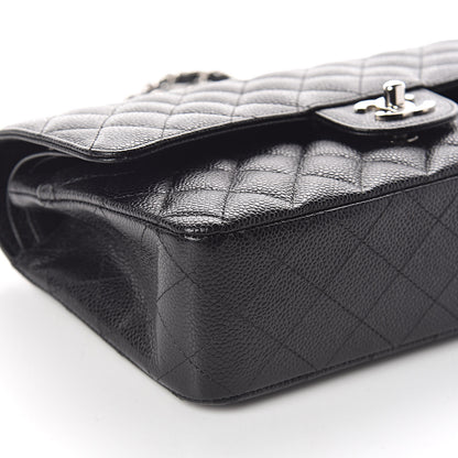 Chanel Caviar Quilted Medium Double Flap Black 9 of 11