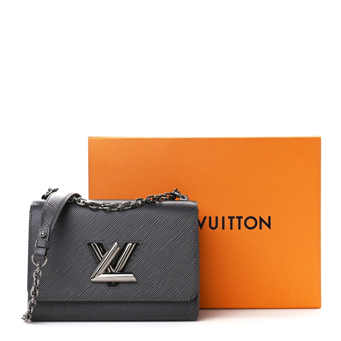 Epi Twist Shoulder Bag MM Etain