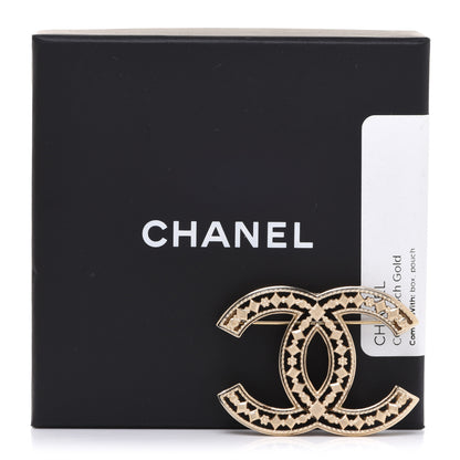 Chanel Metal CC Brooch Gold 5 of 5