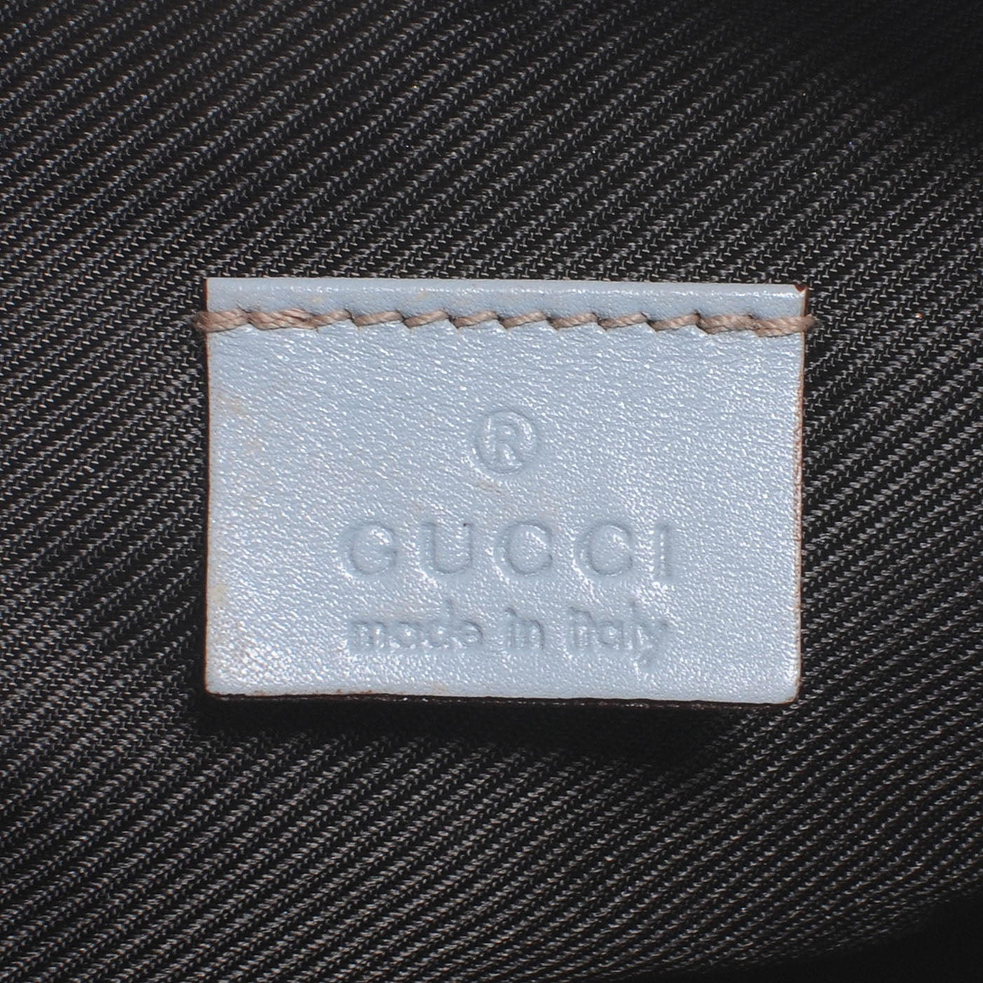 Guccissima GG Cosmetic Case Blue
