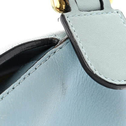 Loewe Calfskin Medium Puzzle Bag Aqua 16 of 20