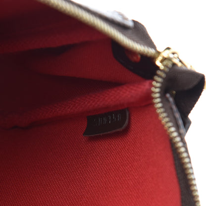 Louis Vuitton Damier Ebene Eva Clutch 6 of 9