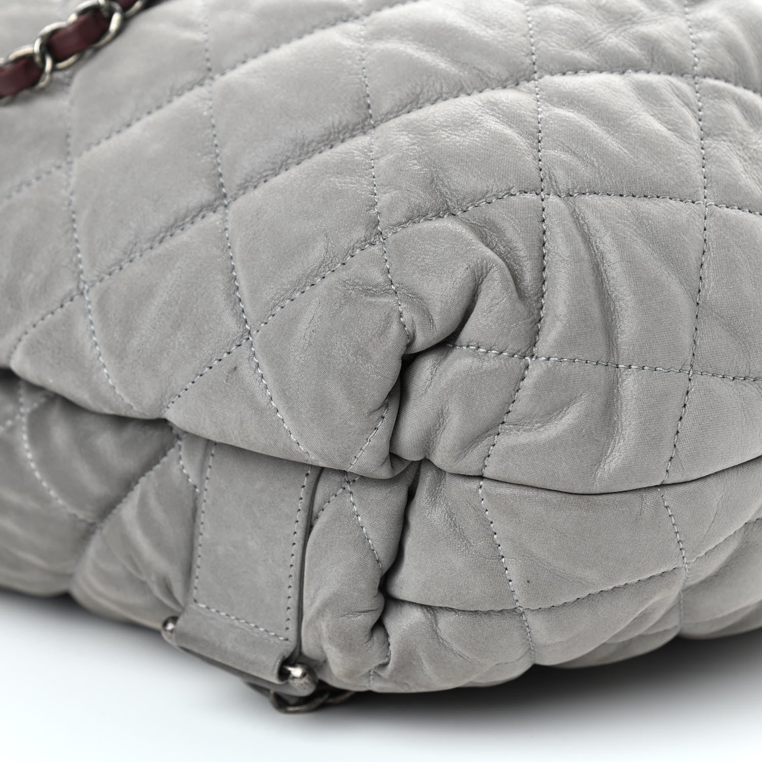Chanel Iridescent Calfskin Quilted In The Mix Backpack Grey 9 of 10