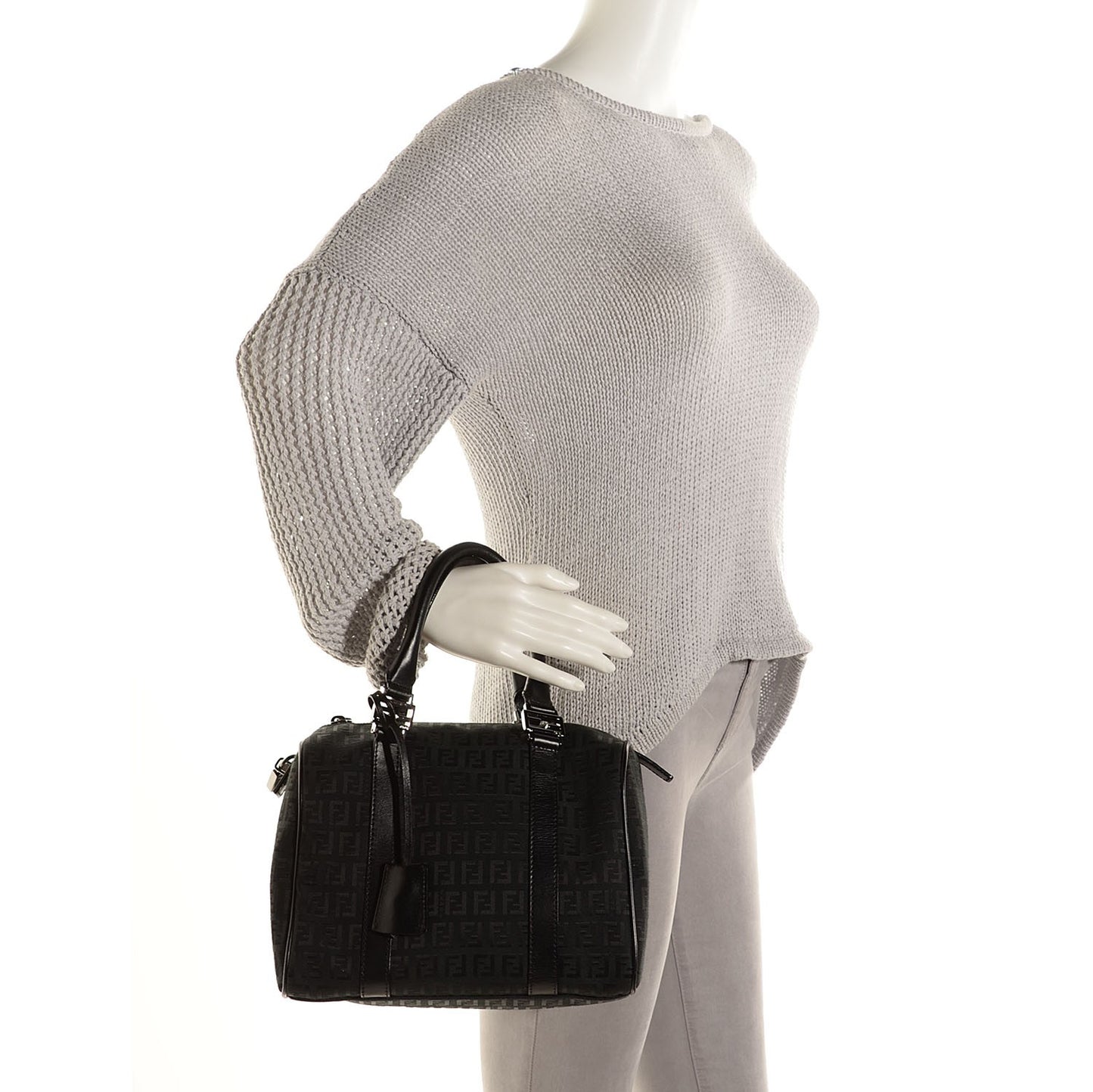 Zucchino Vitello Small Boston Black
