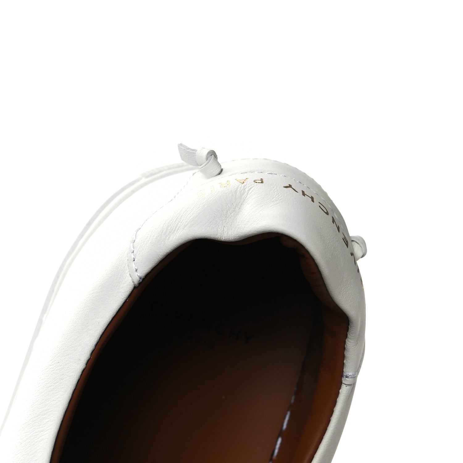 Givenchy Calfskin Band Logo Womens Urban Street Sneakers 39 White Black 9 of 9