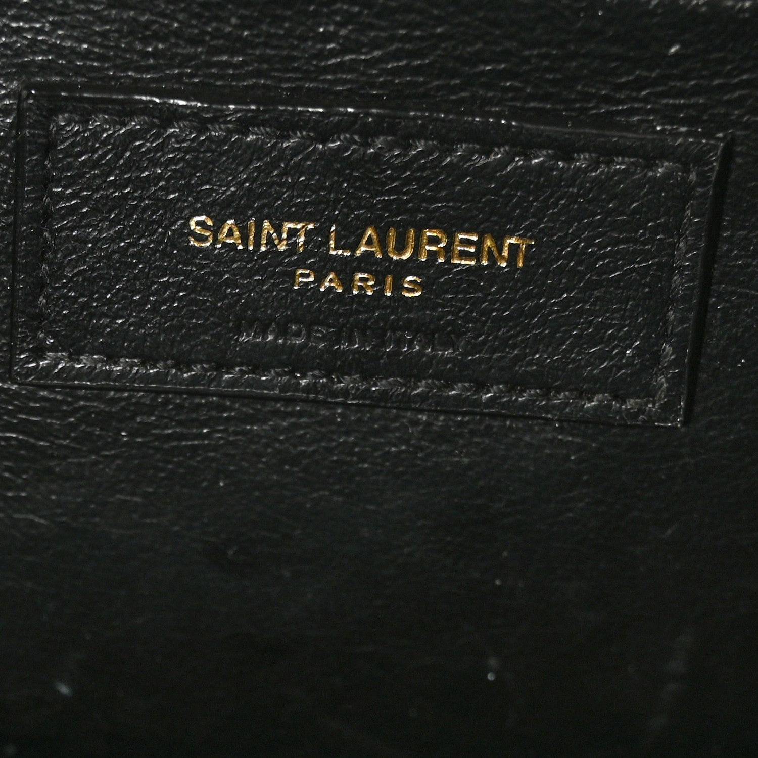 Saint Laurent Grain De Poudre Textured Mixed Matelasse Triquilt Medium Monogram Satchel Black 6 of 8