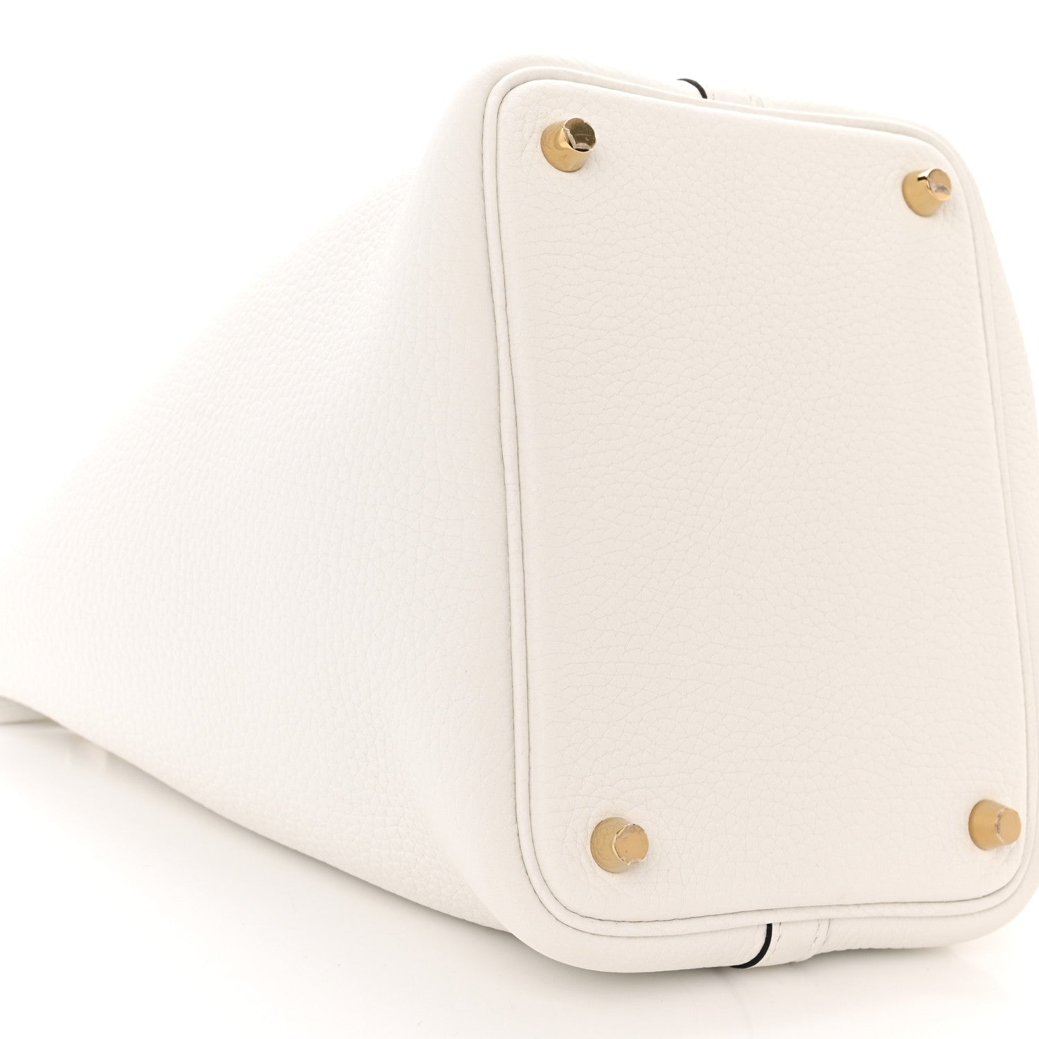 Hermes Taurillon Clemence Picotin Lock 18 PM New White 9 of 12