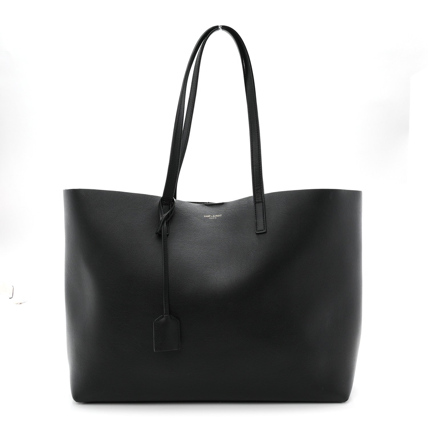 Saint Laurent Calfskin Large Shopping Tote Black 1 of 11