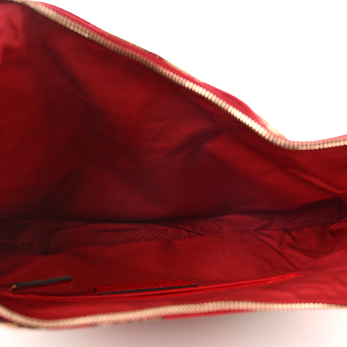 Silk De Manta Clutch Red