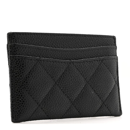 Chanel Caviar Quilted Card Holder Black 3 of 11