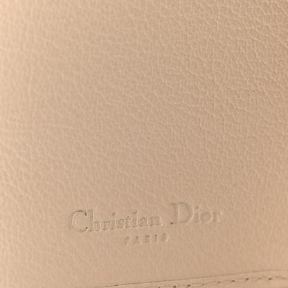 Christian Dior Monogram Vintage Flowers Flap Wallet Beige 6 of 7