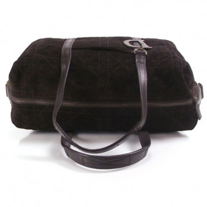 Christian Dior Suede Cannage Bag Brown 7 of 11