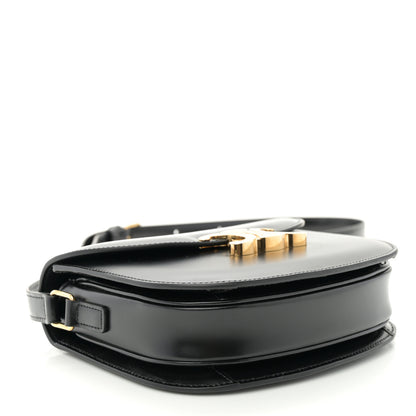 Celine Shiny Calfskin Besace Clea Triomphe Black 8 of 10
