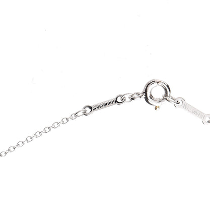 Tiffany Platinum Diamond .33ct Elsa Peretti Diamonds by the Yard Pendant Necklace 9 of 11