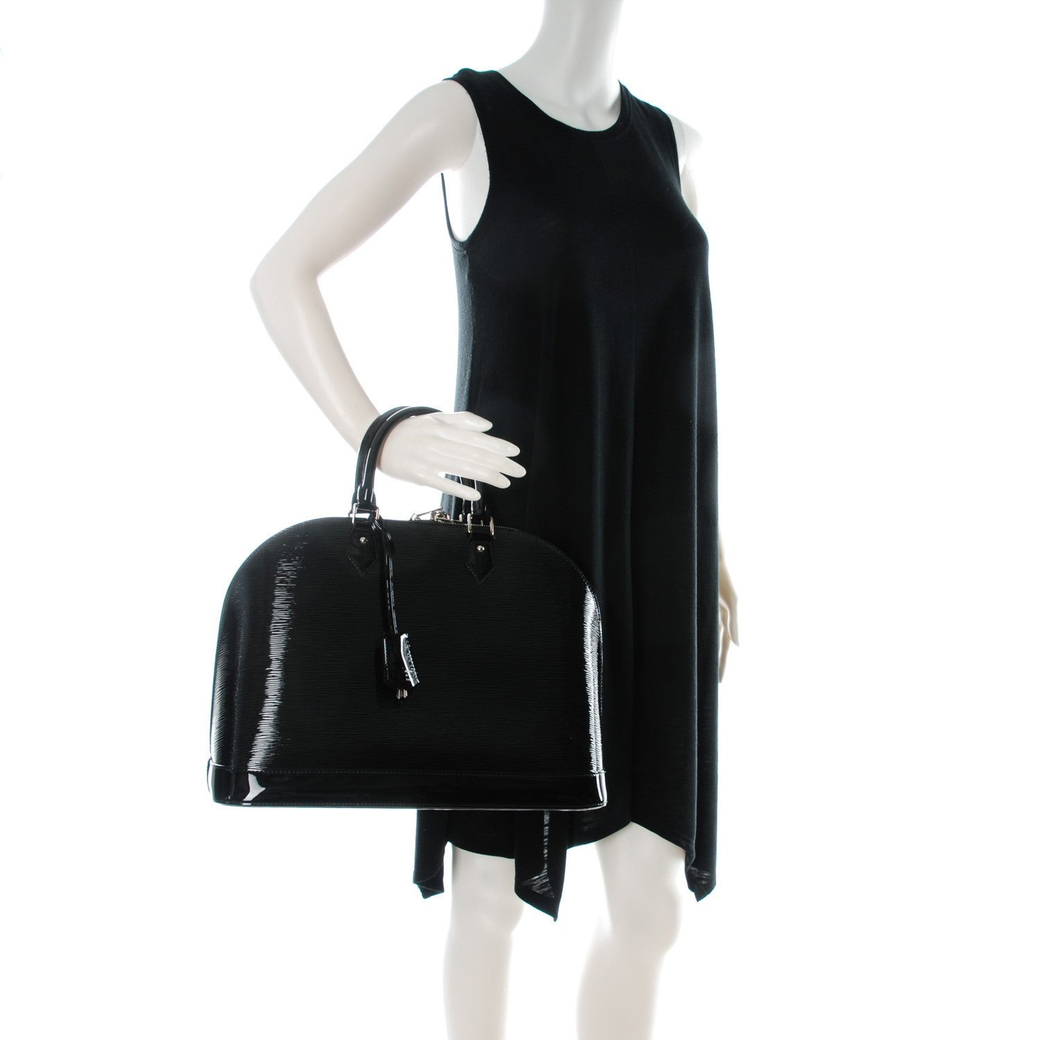 Louis Vuitton Electric Epi Alma GM Black 2 of 8