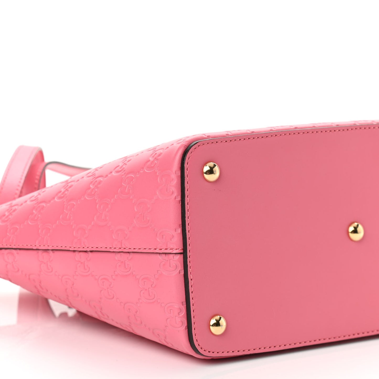 Guccissima Small Zippered Bucket Tote Flush