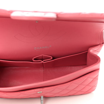 Chanel Lambskin Quilted Jumbo Double Flap Pink 5 of 12