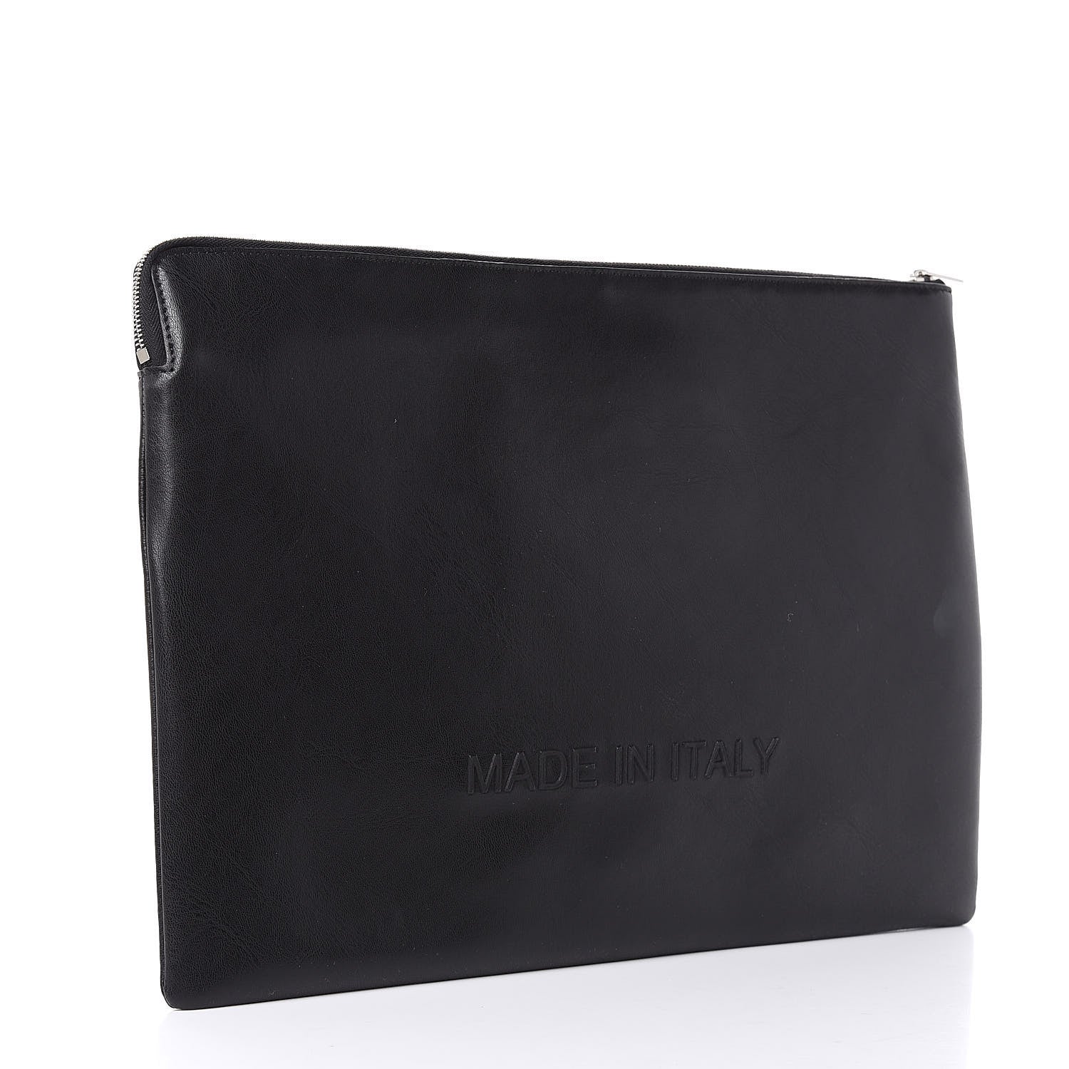 Celine Calfskin Large Made In Clutch Pouch Black 3 of 8
