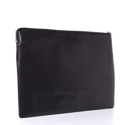 Celine Calfskin Large Made In Clutch Pouch Black 3 of 8