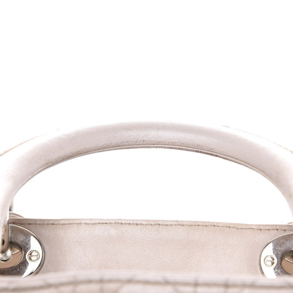 Christian Dior Lambskin Cannage Medium Lady Dior Light Pink 14 of 20