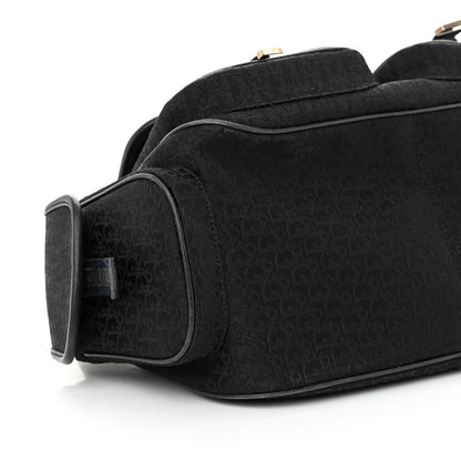 Christian Dior Monogram Pocket Satchel Black 9 of 17