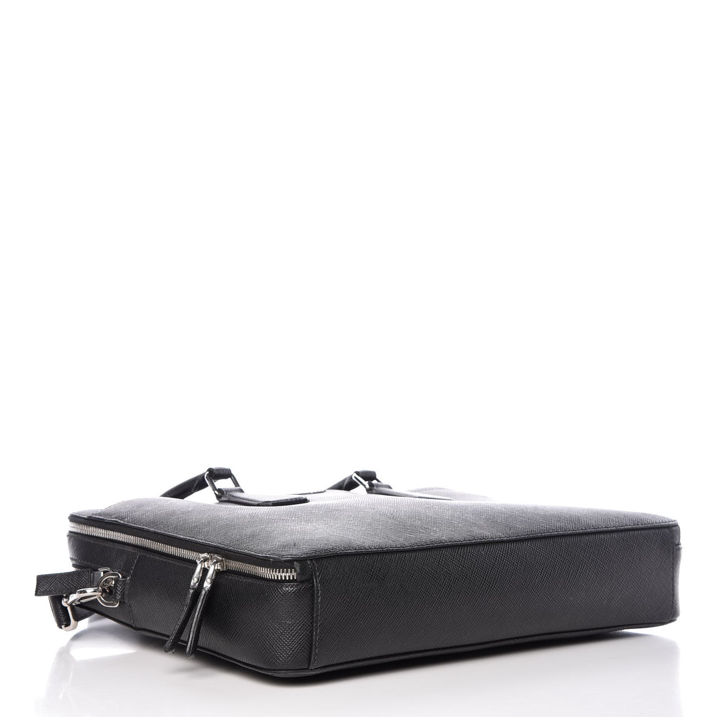 Saffiano Cuir Briefcase Black