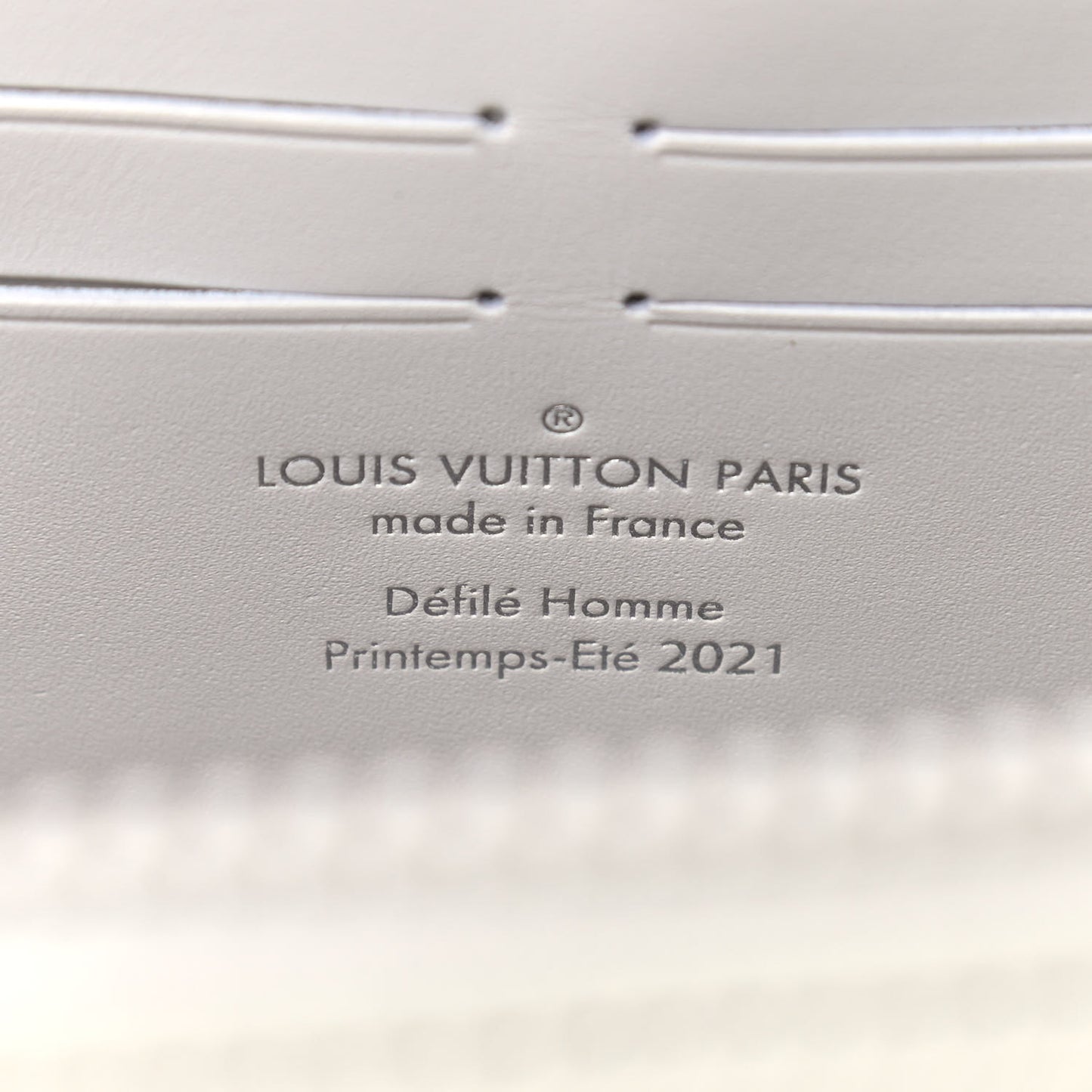Taurillon Monogram LV Friends Soft Trunk Wallet White