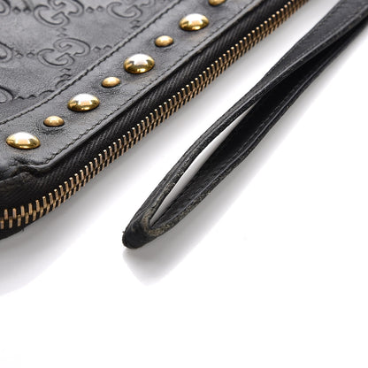 Gucci Guccissima Babouska Wristlet Black 15 of 15