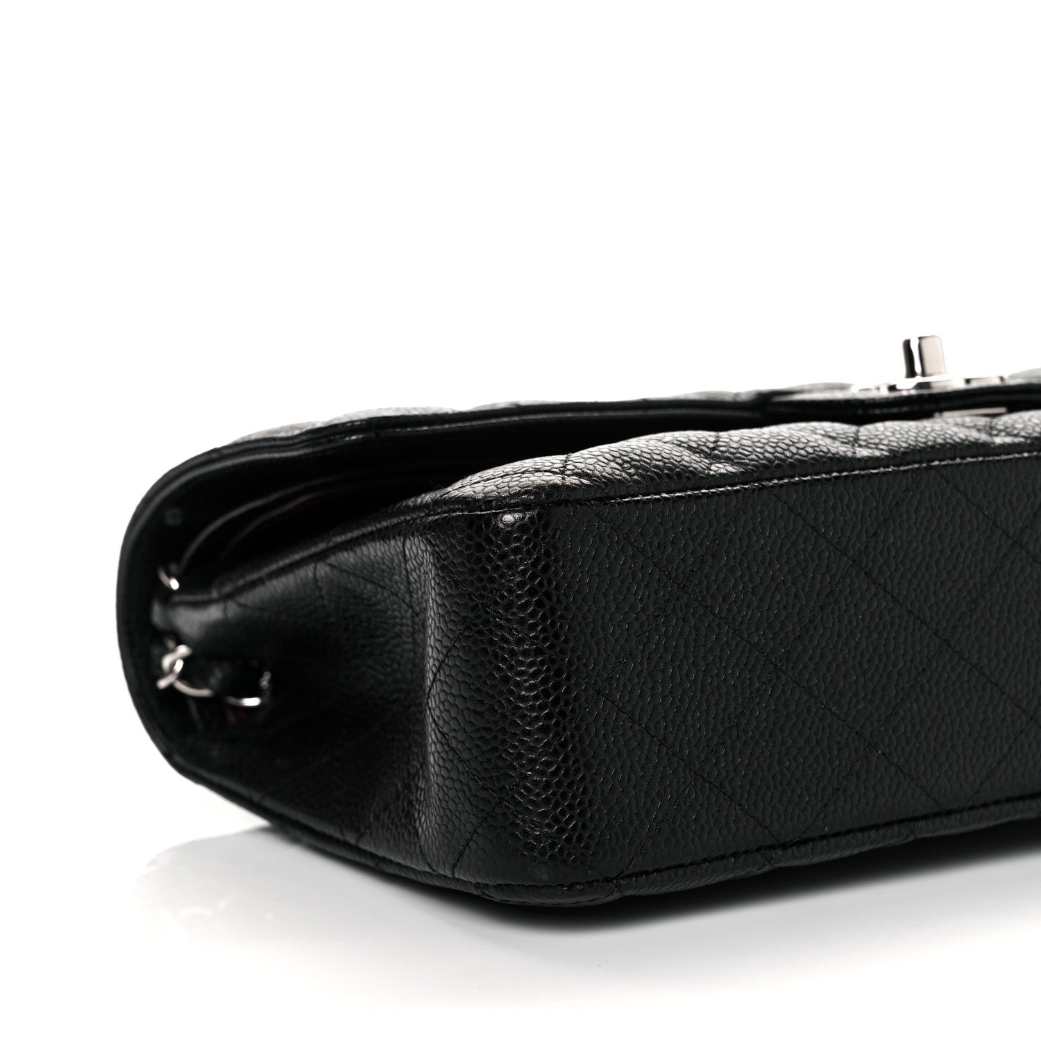 Chanel Caviar Quilted Medium Double Flap Black 5 of 11