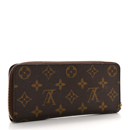 Louis Vuitton Monogram Clemence Wallet Fuchsia 3 of 10