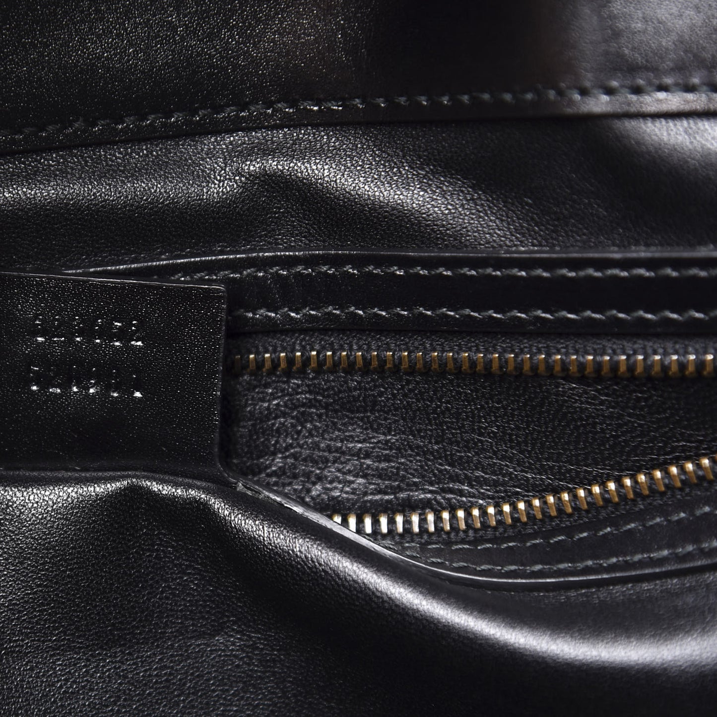 Calfskin Medium Lady Buckle Top Handle Bag Black