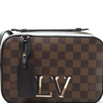 Louis Vuitton Damier Ebene Santa Monica Black 11 of 12