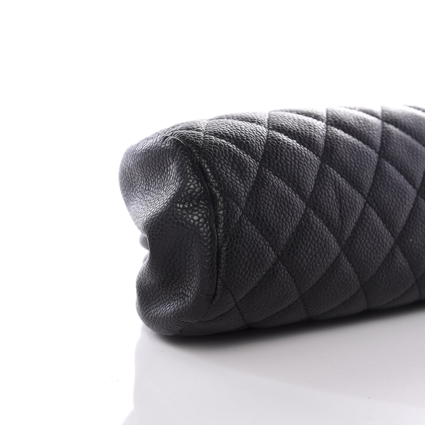 Caviar Quilted Timeless Clutch Black