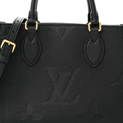 Louis Vuitton Empreinte Monogram Giant Onthego PM Black 7 of 9