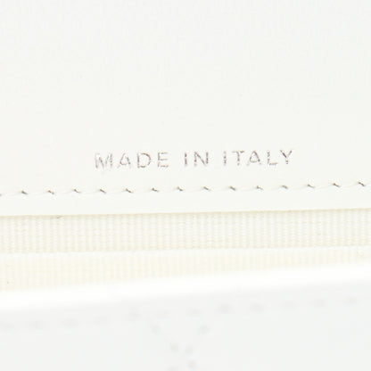 Chanel Lambskin Quilted CC Hook Card Holder White 7 of 8