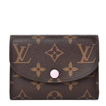 Louis Vuitton Monogram Rosalie Coin Purse Rose Ballerine 1 of 8