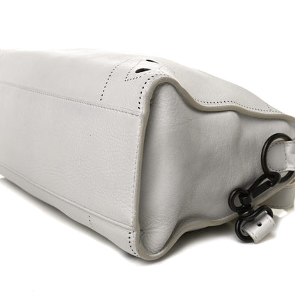 Balenciaga Veau Soyeux Perforated Blackout Hardware S City White 20 of 29