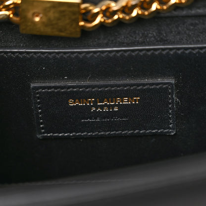 Saint Laurent Smooth Calfskin Medium Classic Monogram Kate Tassel Satchel Black 6 of 11
