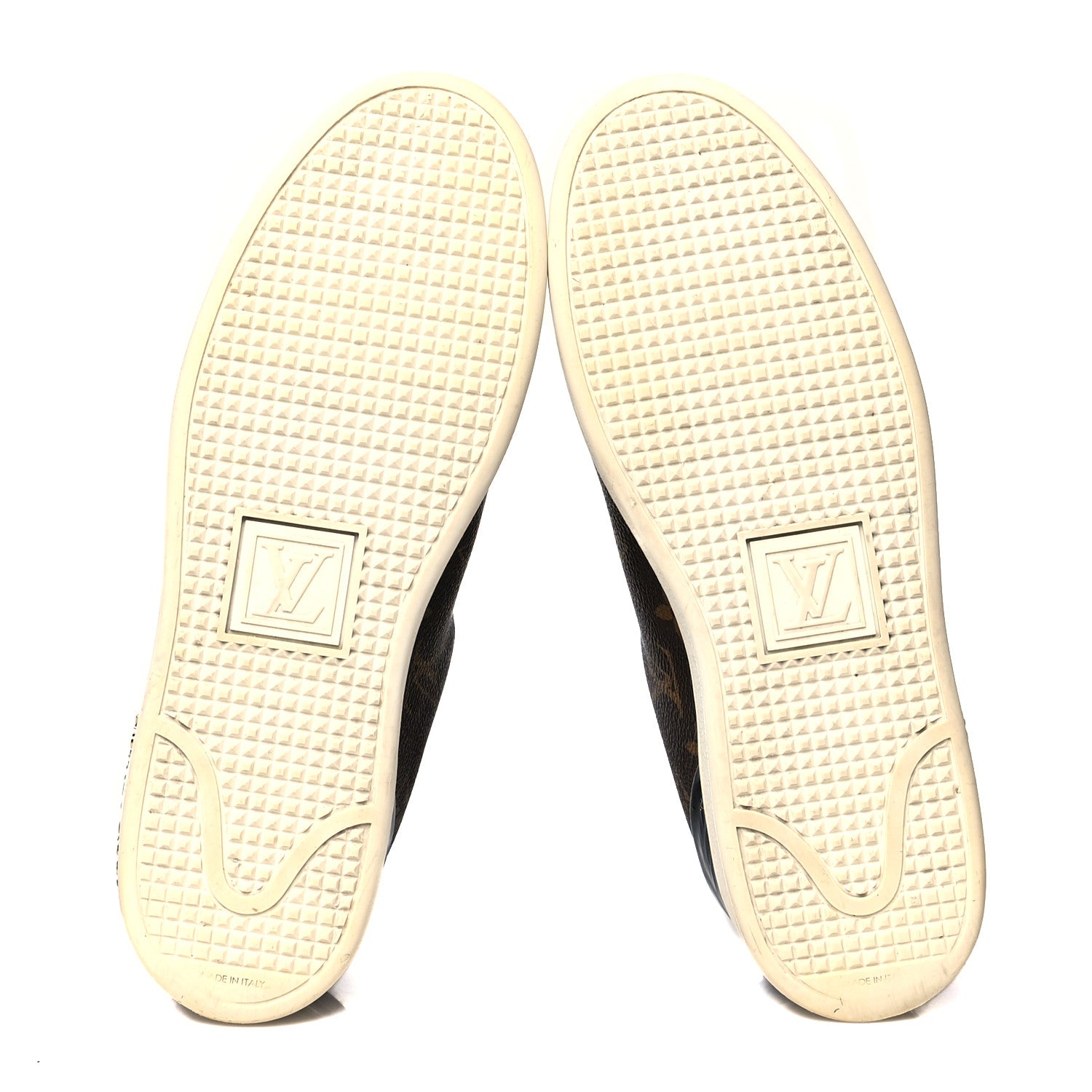 Louis Vuitton Patent Monogram Frontrow Sneakers 38 5 of 10