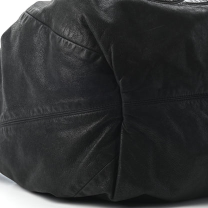 Chanel Iridescent Calfskin Large Stretch Spirit Cabas Black 8 of 10