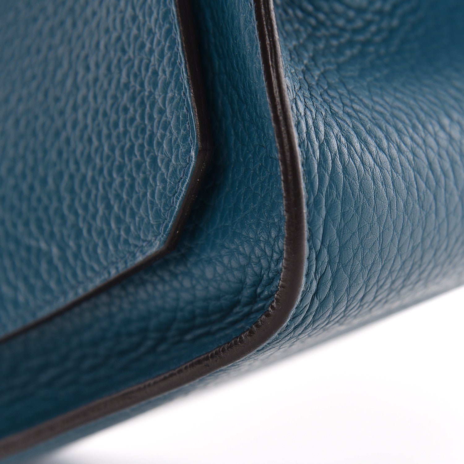 Hermes Taurillon Clemence Jypsiere 28 Bleu Izmir 12 of 17