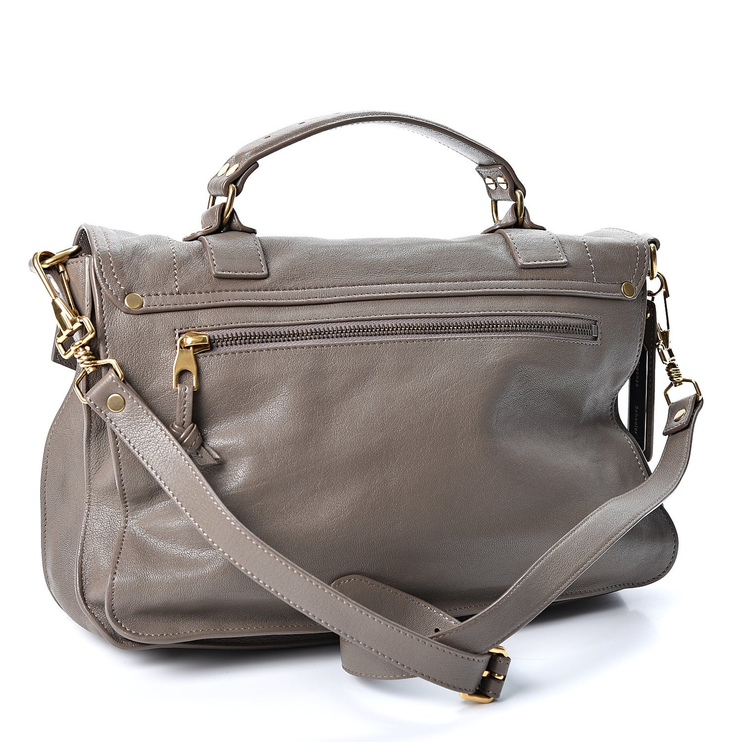 Lambskin Medium PS1 Satchel Smoke