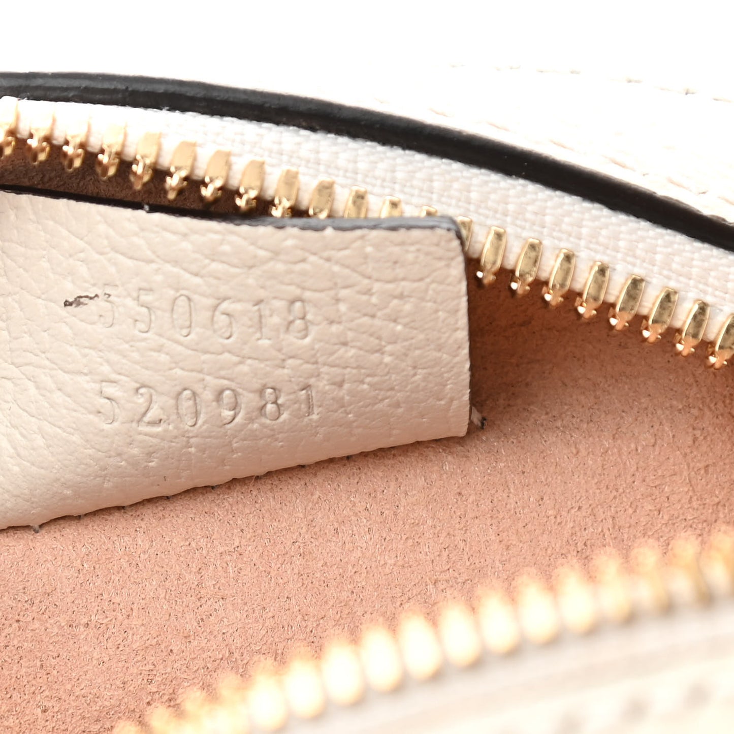 Textured Calfskin Web Mini Ophidia Round Shoulder Bag Mystic White