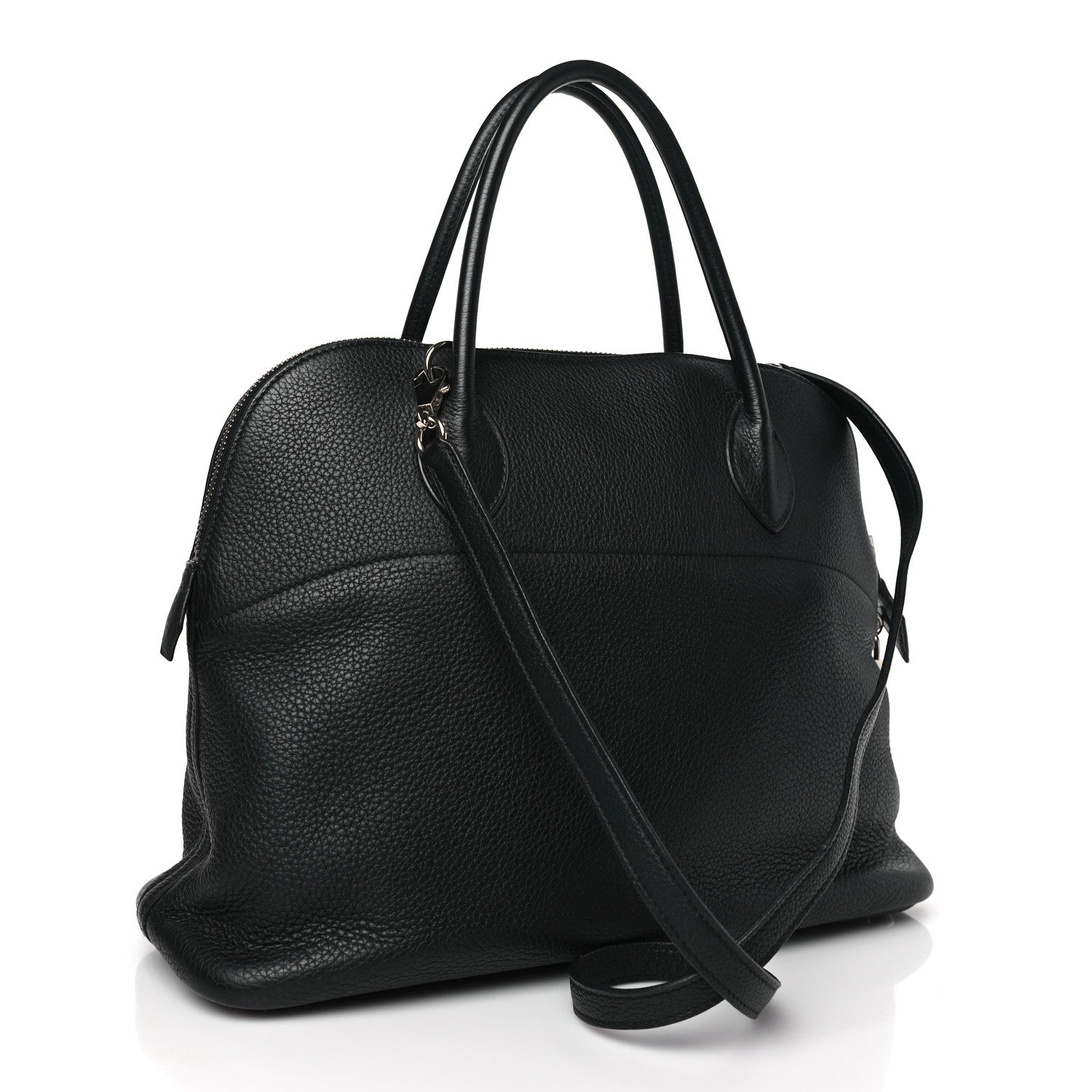 Hermes Taurillon Clemence Bolide 35 Black 3 of 9