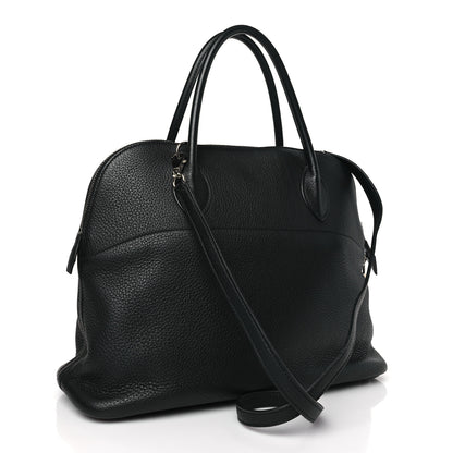Hermes Taurillon Clemence Bolide 35 Black 3 of 9