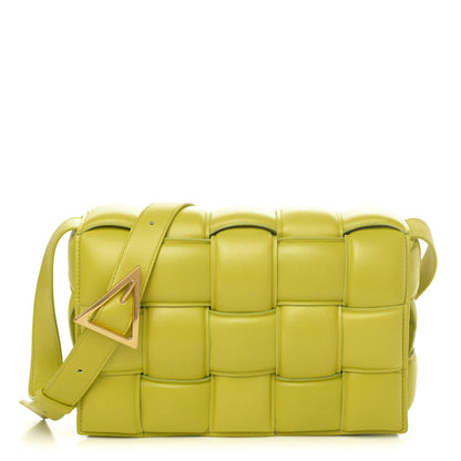Bottega Veneta Nappa Maxi Intreccio Padded Cassette Crossbody Bag Kiwi 1 of 5