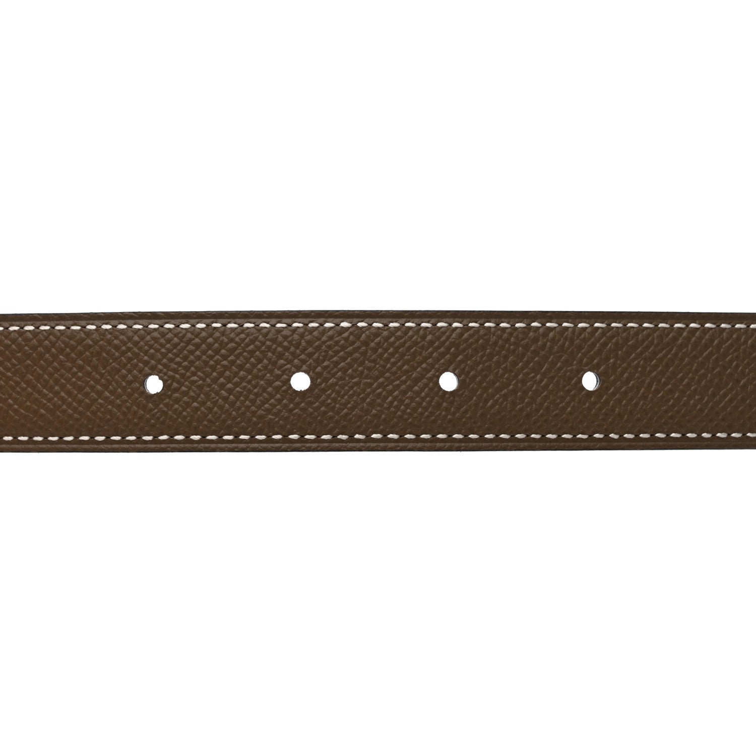 Hermes Swift Epsom 24mm Ancre Belt 85 34 Black Etoupe 9 of 10