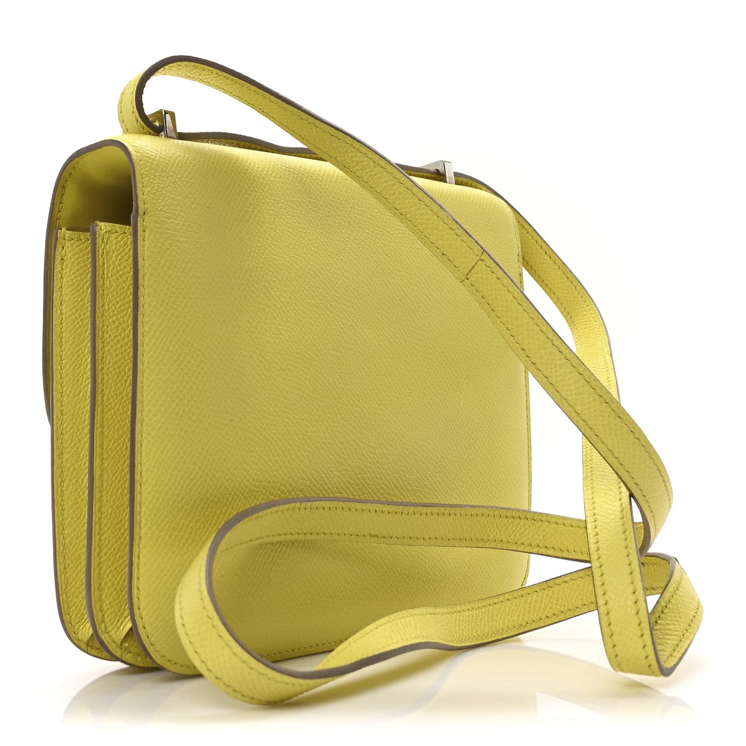 Hermes Epsom Constance 18 Lime 3 of 10