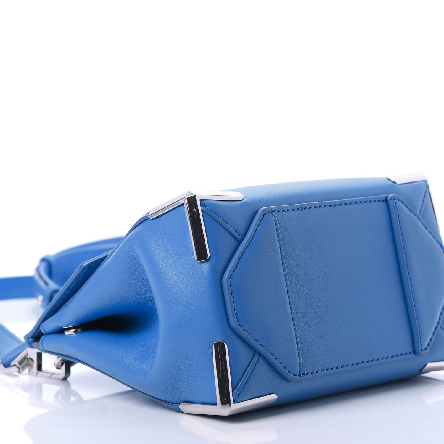 Alexander Wang Calfskin Small Marion Tote Air Force Blue Nickel Hardware 7 of 9