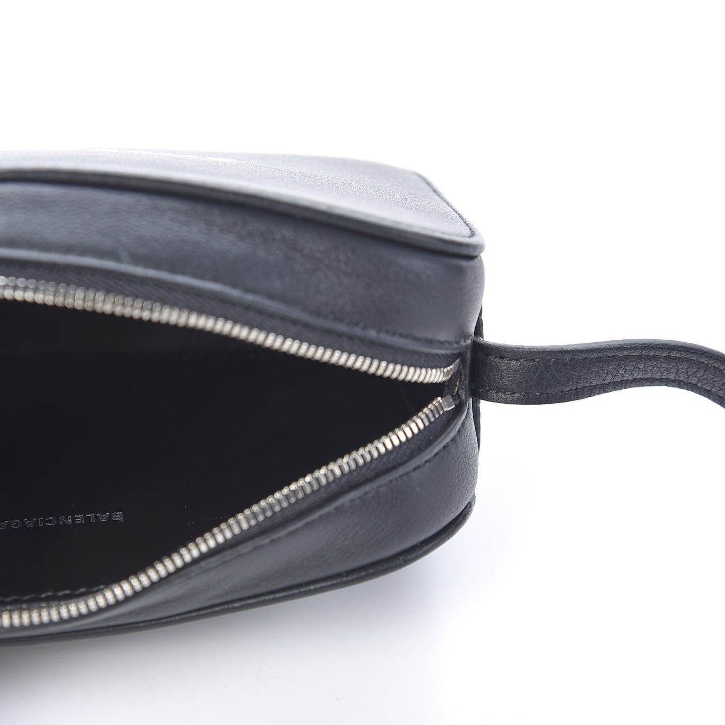 Calfskin Logo XS Everyday Camera Bag Black